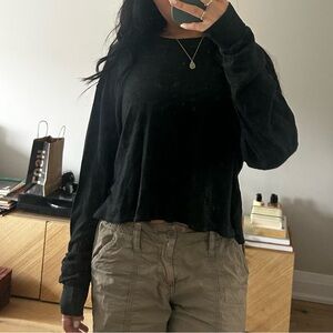 Brandy Melville Dark grey shirt